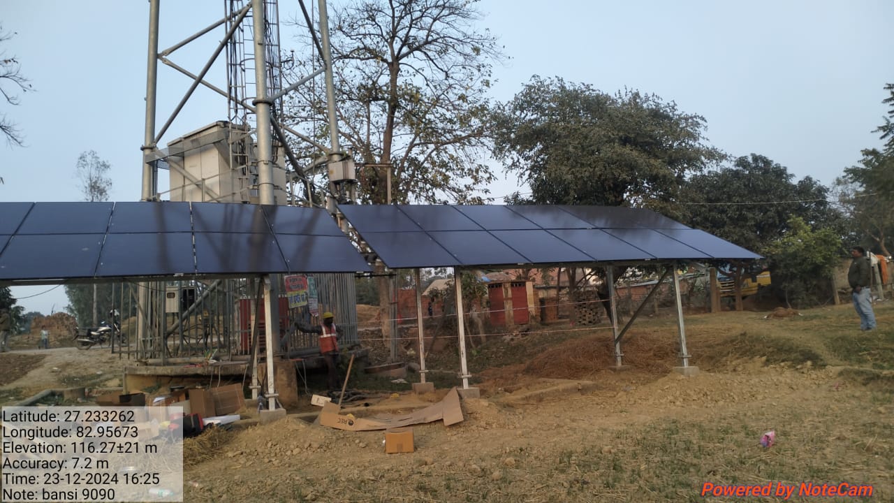 Solar Site – Ground Installation and Electrical Work